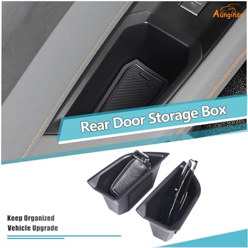 Rear Door Side Storage Box Compatible with Audi Q4 E (Rear Door Storage Box)