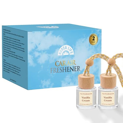 Car Air Freshener Diffuser 2 Pack Hanging Air Freshener Diffuser