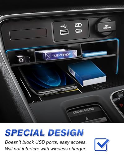 Center Console Organizer Compatible with Honda CR (23+ Honda CR-V)