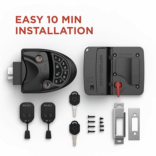 V4 Keyless RV Door Lock