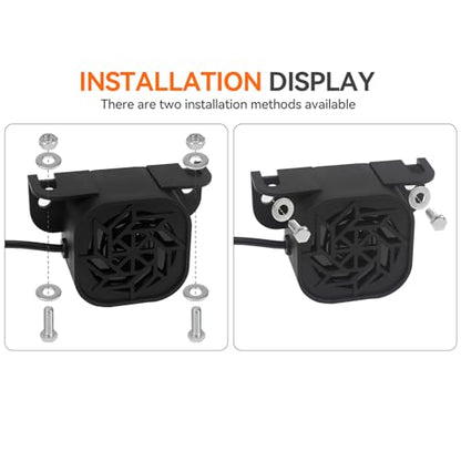 12V 48V Wired Backup Alarm (Black 1PC)