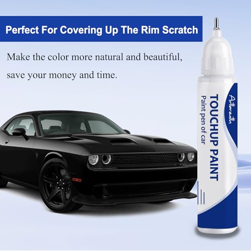 Black PX8 Touch Up Paint for Dodge OEM Color Match Car Paint Pen (Black(PX8))