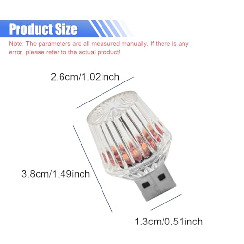 Car USB Night Light (Pink)