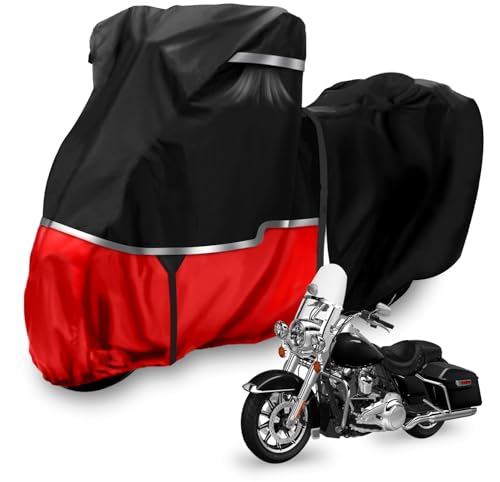 Motorcycle Cover for Harley Touring Model Road Glide Electra Glide Standard (Touring without Trunk)