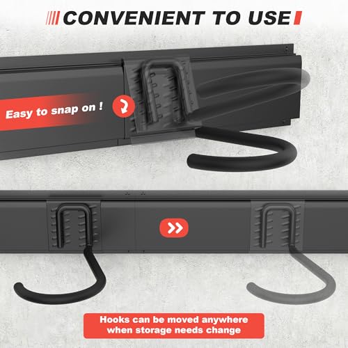 Bike Storage Rack (64in for 6 Bikes & 6 Helmets)
