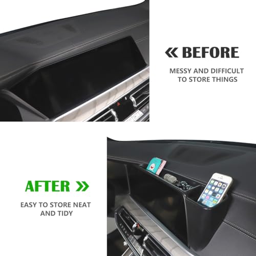 ABS Car Center Console Insert Organizer Storage Tray for BMW X5 G05 X6 G06 X7 G07 2019