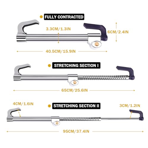 Universal Steering Wheel Brake Lock Anti (Max length of 37.4")