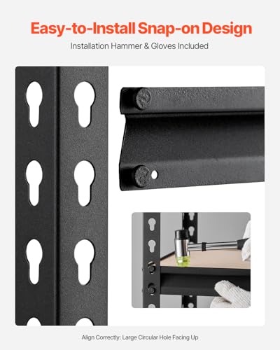 Storage Shelves (16" D x 36" W x 71.4")