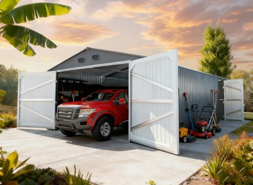 13x20 Outdoor Storage Shed (20x13 FT/Standard / Dark Gray)