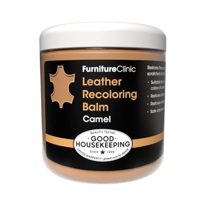 The Original Leather Recoloring Balm by Furniture Clinic (Camel / Balm)