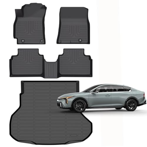for Kia K4 Floor Mats 2025 2026 LX LXS EX GT (29) For Kia K4 2025-2026 Set)