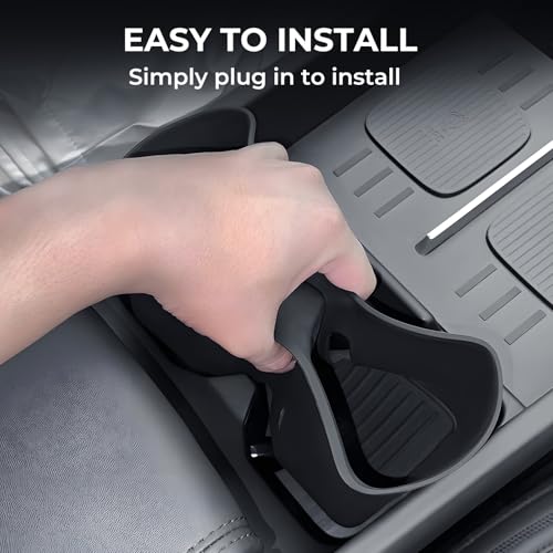 Cup Holder Insert for Hyundai Santa Fe 2026 2025 2024 (Cup Holder for 2024-2026 Santa Fe)