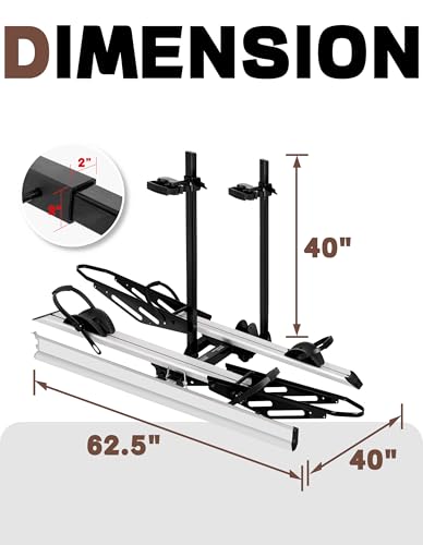 RokRack One EBike Rack with Ramp for 2 Bike (RokRack One)