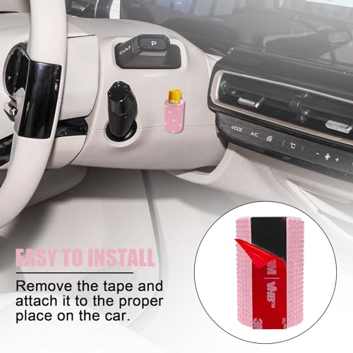 Upright Car Chapstick Holder (Pink)