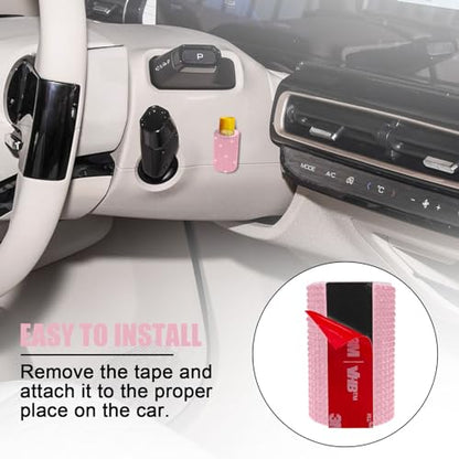 Upright Car Chapstick Holder (Pink)