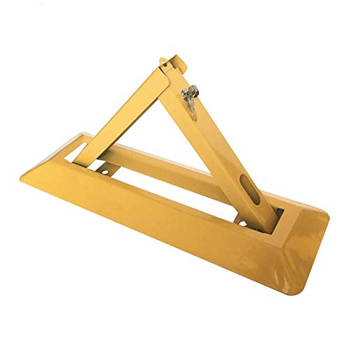 Folding Parking Barrier with Lock