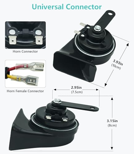 12V Loud Car Horn (Universal)