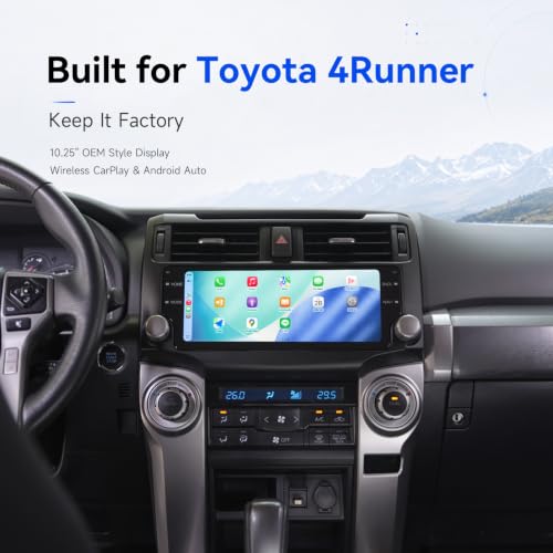 Head Unit for Toyota 4Runner 2010 (Black)