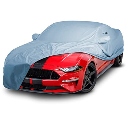 Car Cover for 2005 (29. Mustang Fastback, GT, Ecoboost, Mach 1 2005-23 / Sky Gray)