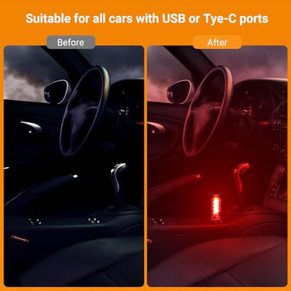 Car LED Lights Interior (Red)