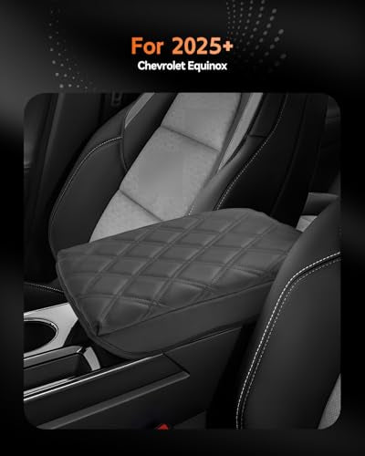 for Chevrolet Equinox 2025 2026 Center Console Cover Armrest Box Cover for Chevy Equinox (Equinox 2025+ Thickened (NOT for Equinox EV))