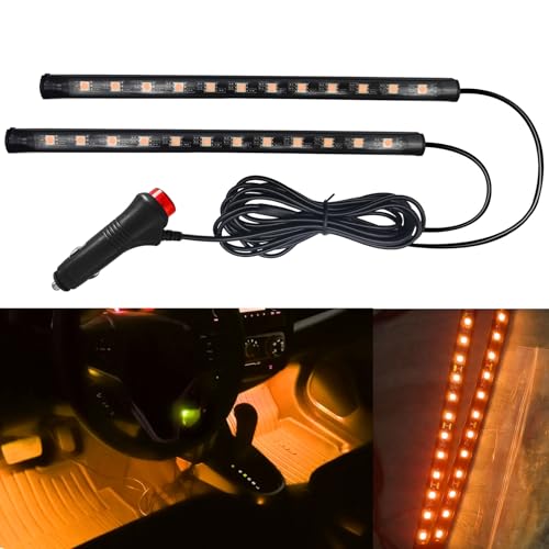Car LED Strip Light (Orange / Cigarette Lighter)