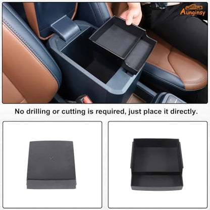 Car Armrest Box Storage Box Compatible with Ford Maverick 2022 (1Pcs)