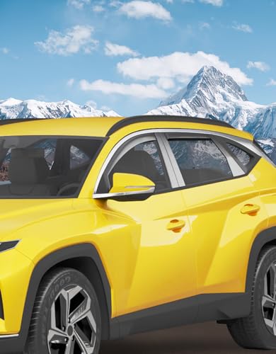 in Channel Window Visors Rain Guards for Hyundai Tucson 2022 (Fit for 2022-2026 Hyundai Tucson)