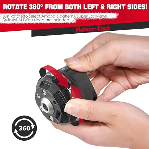 MeteorBlast 6 in 1 Quick Change over Adjustable Pressure Washer Nozzle Tips (Orifice 3.5)