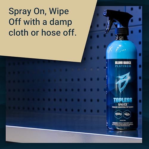 Bling Sauce Topless Sauce Convertible & Soft Top Cleaner (Topless Sauce)