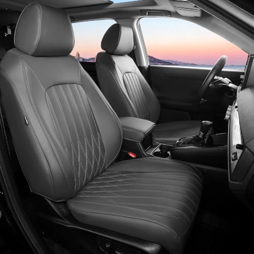 Custom for Honda CRV Seat Covers 2023 (Grey / CR-V2023-2026 EX,EXL,LX ,Sport,Hybrid)