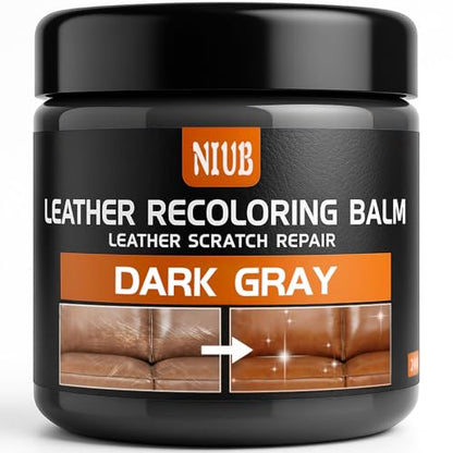 Leather Recoloring Balm (Dark Gray)