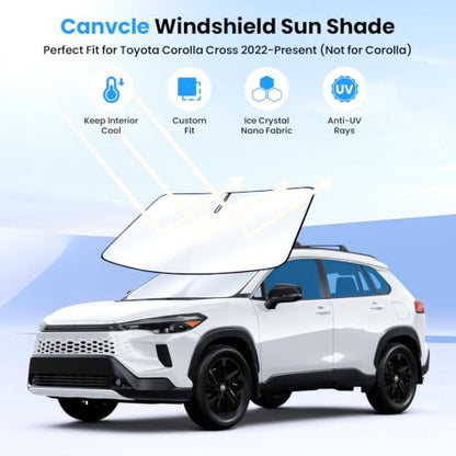 Windshield Sun Shade for 2022 (1PCS Toyota Corolla Cross 2022-Present)