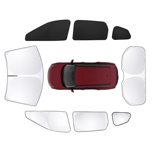 8pcs Car Window Shades for Nissan Rogue 2021 (for Rogue2021-Present-NOT Rogue Sport)
