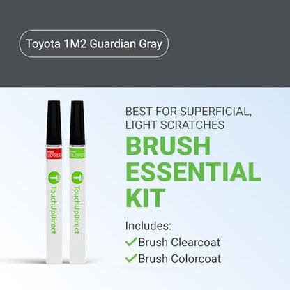 Car Paint Touch Up Brush Kit (Brush - Essential Kit / Guardian Gray)