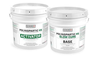 Polyaspartic High Solids Topcoat Coating System (Slow Cure)