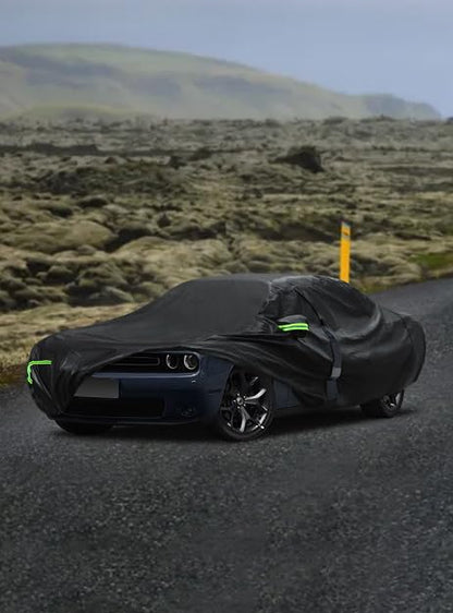 Car Cover Custom Fit for Dodge Challenger 2008 (Fit for Dodge Challenger Black)