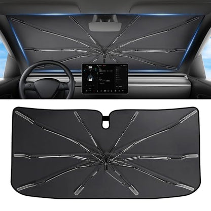 2026 Upgraded Windshield Sun Shade Umbrella [7 (S-56x35IN)
