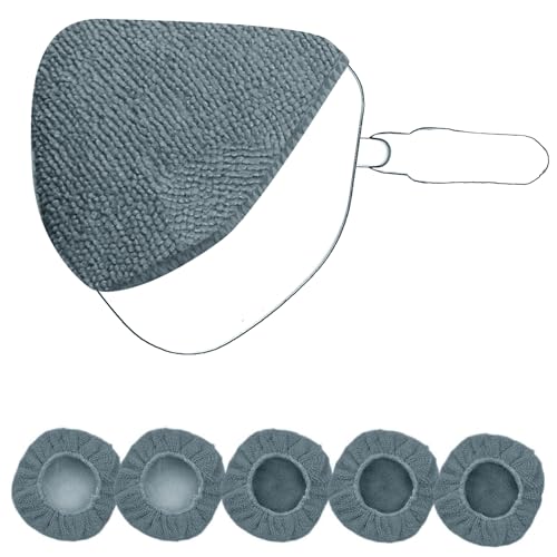 XINDELL 5 Pack Microfiber Pads (Grey)
