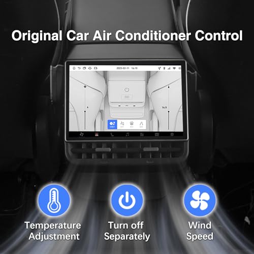 8.66" Rear Screen Compatible with Tesla Model Y 2019 (8.66 Inches)