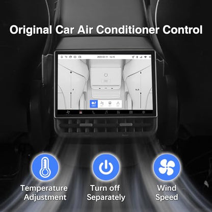8.66" Rear Screen Compatible with Tesla Model Y 2019 (8.66 Inches)