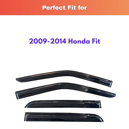 Rain Guards Fit for 2009 (2009-2014 Fit)