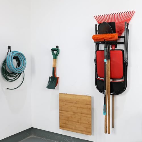 Heavy Duty Garage Tires Hooks Wall Mounted Tool Hanger Organizer (4 Pack)