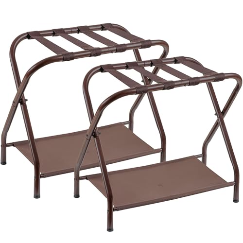 Luggage Rack for Guest Room (Brown)