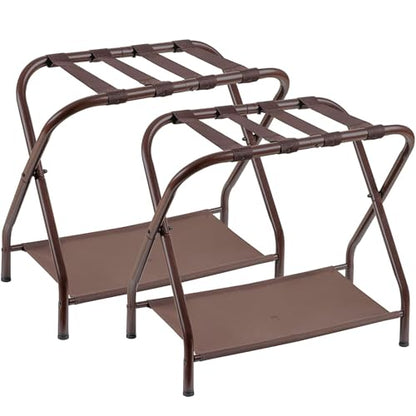 Luggage Rack for Guest Room (Brown)