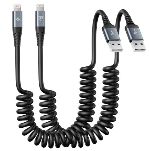 iPhone Charger Cable 6FT for Car (6FT / USB A to Lightning / Black)