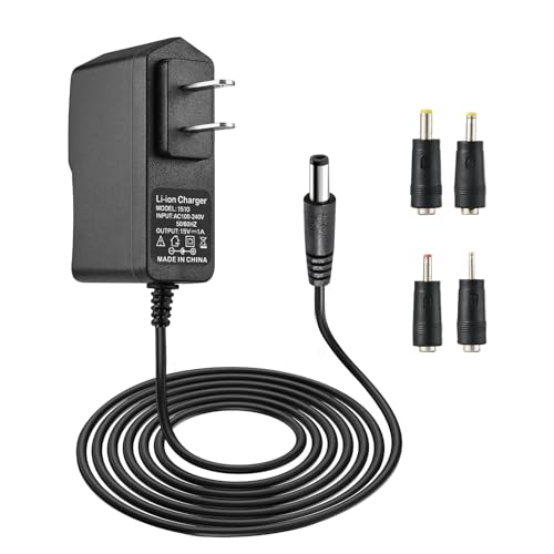 DC 15V 1A Charger for Car Jump Starter Power Supply for Peak 450A 500A 600A 800A 1000A Battery Booster Jump Starter