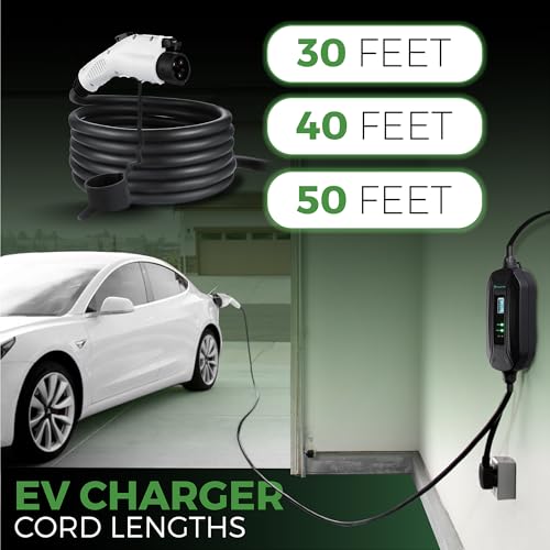 PRIMECOM Level 2 EV Charger 220 (10-50P / 30 Feet)