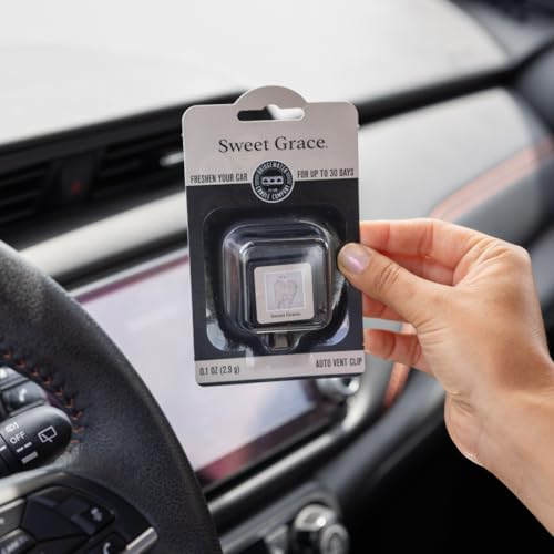 Candle Sweet Grace Auto Vent Clip Car Air Freshener 3 Pack (1 Count (Pack of 3))