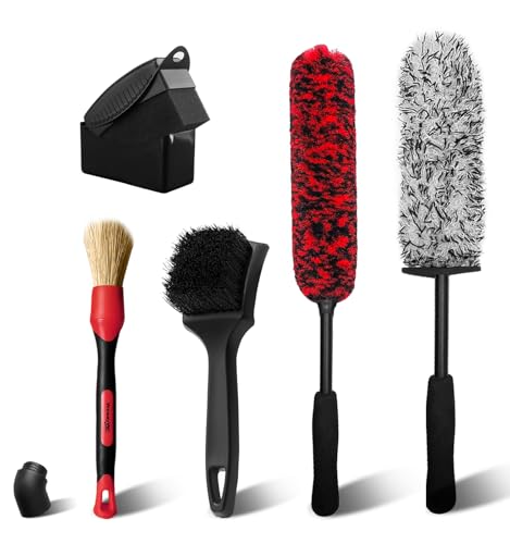 Wheel Cleaning Kit (5 Pack / Red)